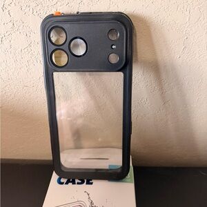 & Other Stories Black Clear Waterproof Phone Case